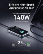 Anker Prime Charging Station, 240W 8-in-1 USB C Power Strip, 5 ft Detachable - Image 4