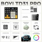 BOYI TD31Pro Mechanical Numpad, Mini Keyboard - Image 2