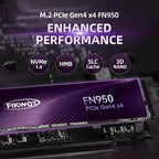 FN950 2TB NVMe SSD M.2 2280 PCIe Gen4x4, Internal Solid State Drive, Configure - Image 7