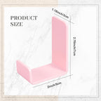 Weewooday 4 Pieces Headphone Hanger Holder Desk Adhesive Headphone Hook Wall - Image 2