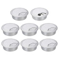 uxcell 8 Pcs 50mm Desk Grommet, Plastic Cable Hole Cover, Wire Cord Cable by uxcell