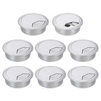 uxcell 8 Pcs 50mm Desk Grommet, Plastic Cable Hole Cover, Wire Cord Cable by uxcell