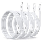 USB C Cable Fast Charging, 4 Pack 6FT USB C to USB C Cable, 100W Type C Nylon by Avatcen