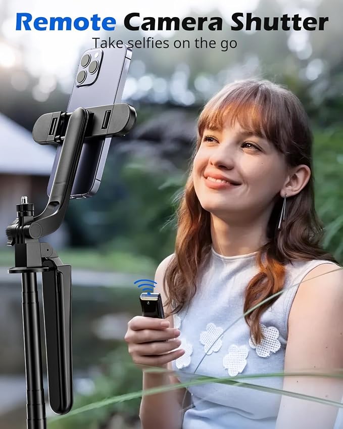 UBeesize 64'' Extendable Phone Tripod & Selfie Stick - Image 6