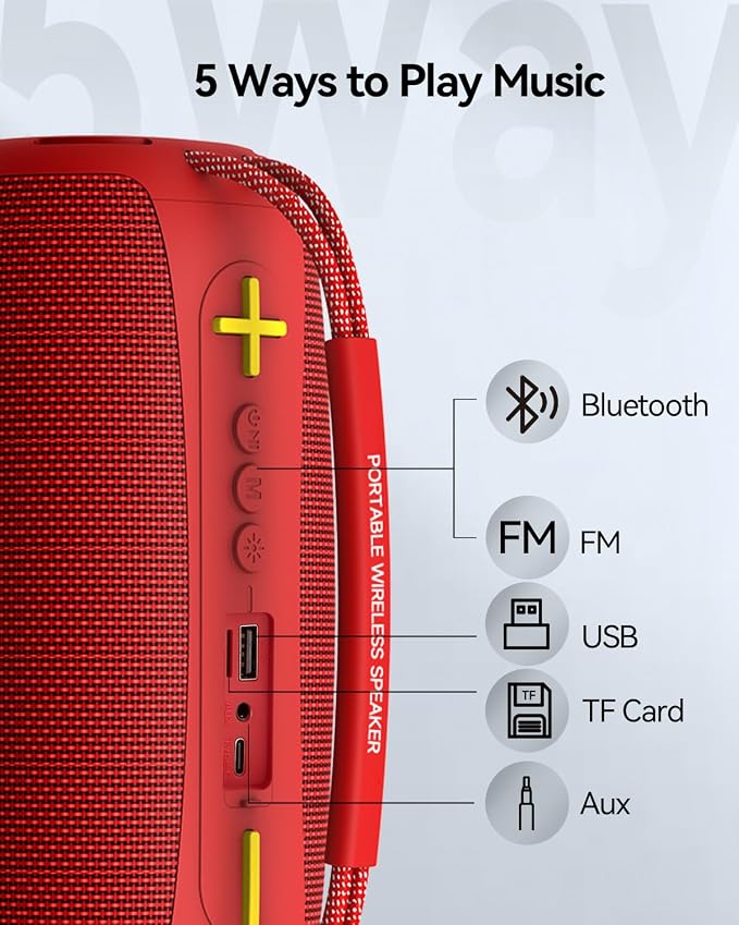 Portable Bluetooth Speaker - Image 2