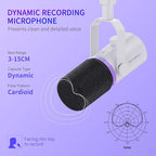 FEELWORLD PM1 XLR USB Dynamic Microphone Gifts - Image 2