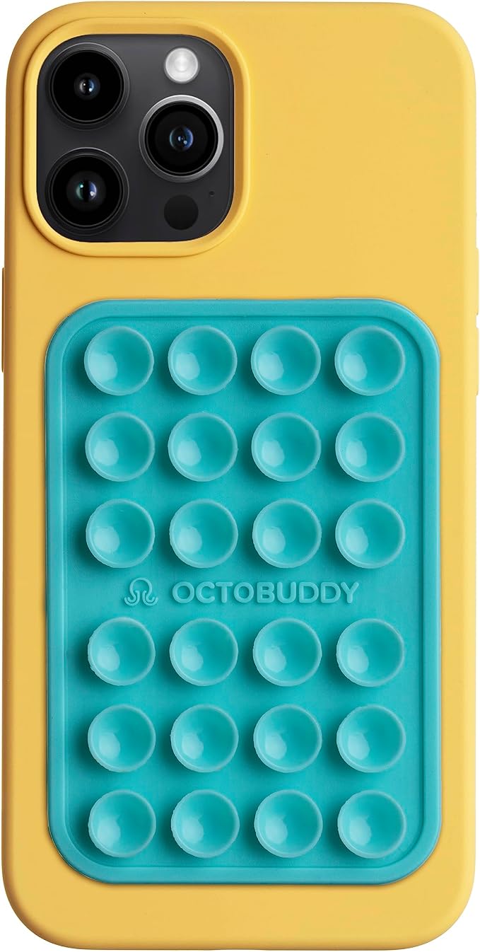 Classic MAX - Silicone Suction Phone Case Adhesive Mount - Hands-Free, Strong by Octobuddy