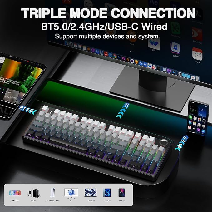 AULA F99 Pro Wireless Mechanical Keyboard - Image 3