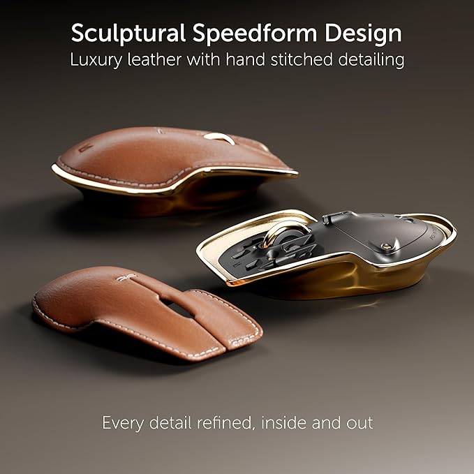 LUNAR ARTEFACTS Ambidextrous Rechargeable Bluetooth Wireless Computer Mouse - Image 8