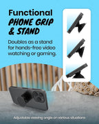 OnTheGrip Cute Natural Seashell Design Round Shape Collapsible Mobile Phone - Image 7