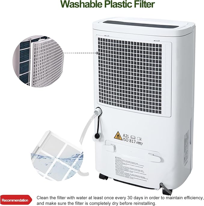 Uhome 120 Pints Dehumidifier - Image 6