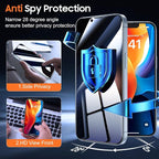UniqueMe for iPhone 13/13 Pro / 14 Privacy Screen Protector - Image 2