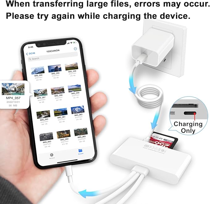 5-in-1 Memory Card Reader, USB OTG Adapter & SD Card Reader - Image 3