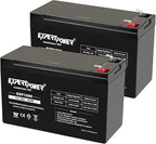 ExpertPower EXP1290 - 12V 9AH SLA AGM Rechargeable 12V Battery by ExpertPower