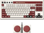 8Bitdo 87 Keys Retro Mechanical Keyboard Bluetooth/2.4G/USB-C, Hot Swappable by 8BitDo