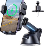 JOYROOM Wireless Car Charger, 15W Qi Fast Charging Car Charger Phone Holder - Image 9