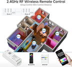 BTF-LIGHTING 2.4G WiFi DR04W SPI RGBW Controller Tuya APP/Smart Life/Google - Image 2