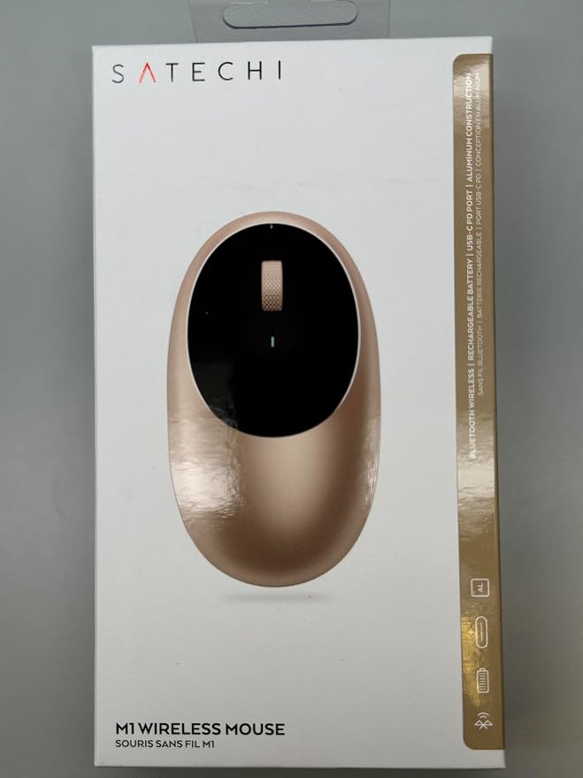 Satechi M1 Wireless Bluetooth Mouse, USB-C Rechargeable, Compact & Portable - Image 7