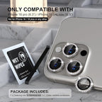 Choiche Compatible for iPhone 16 Pro/iPhone 16 Pro Max Camera Lens Protector - Image 2
