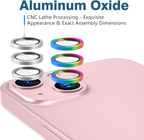 AGVEE 3+3 6 Pack for iPhone 15 6.1" / 15 Plus 6.7" Camera Lens Cover Protector - Image 4