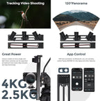 Accsoon Toprig S60 Motorized Camera Slider App Wireless Control Carbon Fiber - Image 5