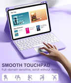 Compatible with iPad Air 11 Inch & Air 5th/Air 4th Generation Case with Keyboard - Image 3