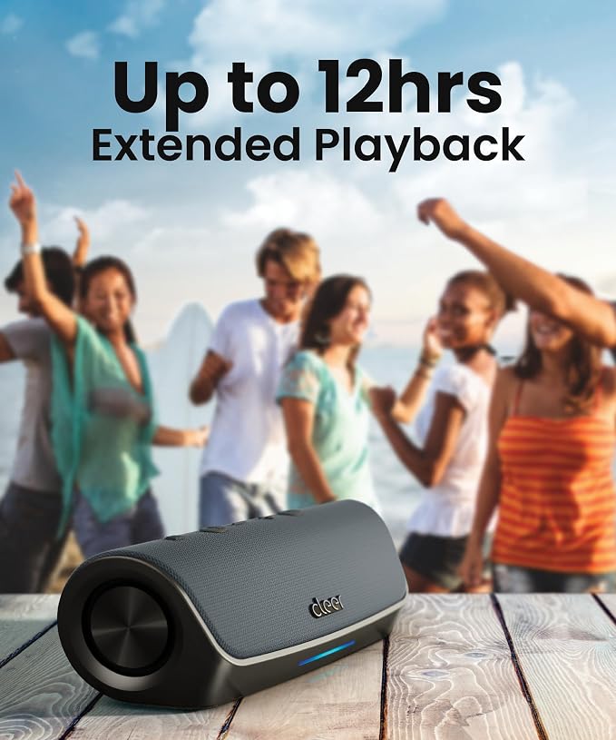 Cleer Scene Wireless Bluetooth Speaker, Stereo Wireless Pairing, Waterproof IPX7 - Image 5