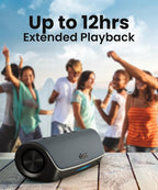 Cleer Scene Wireless Bluetooth Speaker, Stereo Wireless Pairing, Waterproof IPX7 - Image 5