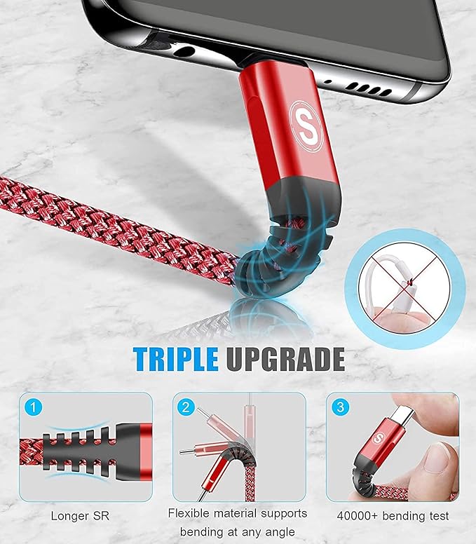 USB Type C Charger Cable, Power Charging Cable - Image 4