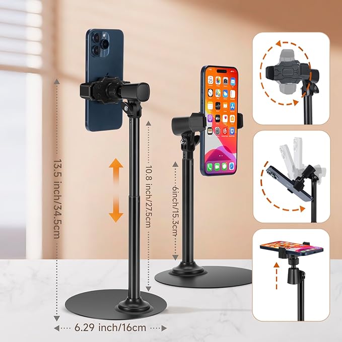 Adjustable Phone Stand for Desk - Image 2