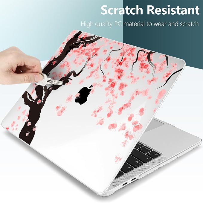 TWOLSKOO Compatible with MacBook Pro 13 inch Case 2023-2016 A2338 M2/M1 A2251 - Image 4