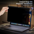 Privacy Screen MacBook Pro 13 Inch/MacBook Air 13 in, Magnetic Removable Anti - Image 2