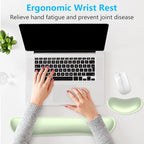 Dapesuom Enlarge Keyboard Wrist Rest, Memory Foam Wrist Cushion - Image 6