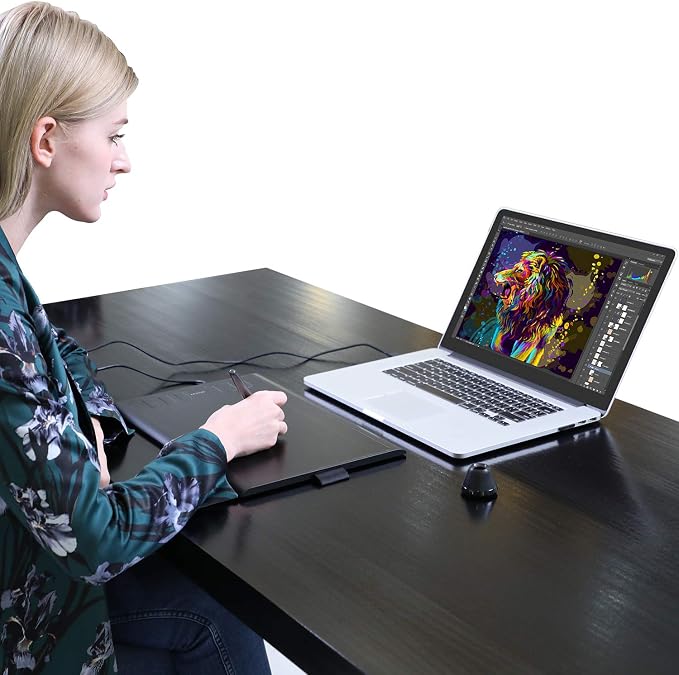 HUION Inspiroy H1060P Graphics Drawing Tablet - Image 7