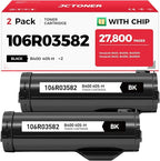 B400 B405 Black High Capacity Toner Cartridge 2-Pack Replacement by JCTONER