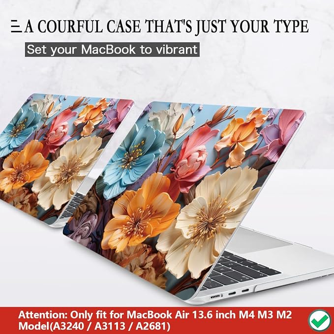 CISSOOK for MacBook Air 13 inch M2 M3 M4 Case 2022 2023 2024 2025 Release - Image 3