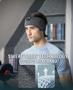 Perytong New Sleep Headphones Bluetooth Headband, Wireless Soft Sleeping - Image 5