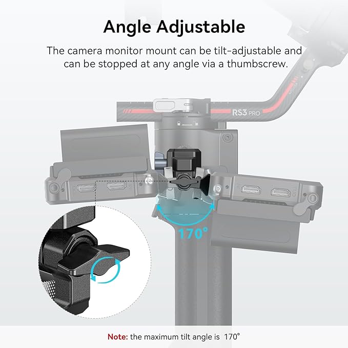 SMALLRIG Adjustable Camera Monitor Mount - Image 3