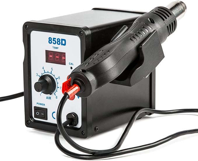 CREWORKS 858D Rework Station, 110V SMD Soldering Rework Station - Image 4