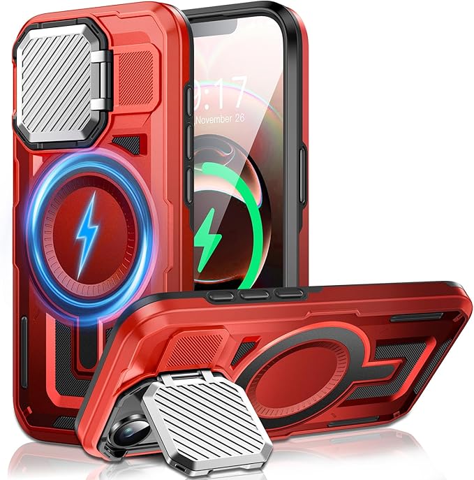 Camera Stand Case for iPhone 16E, 2024 Version Military Grade Protective Soft by Unknown