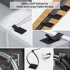 193 PCS Cable Management Kit - Image 6