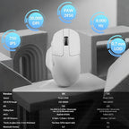 Keychron M7 8K Wireless Mouse, 30K DPI Optical Computer Mice, 2.4 - Image 7