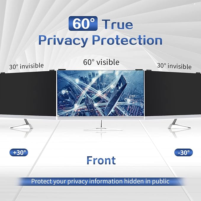Computer Privacy Screen Filter 27 Inch, 9H Hardness Hanging Computer Screen - Image 2