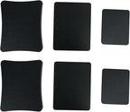 Rockville SS28D Premium 28" Dark Wood Speaker Stands, Solid MDF, Dual Top Plates - Image 9