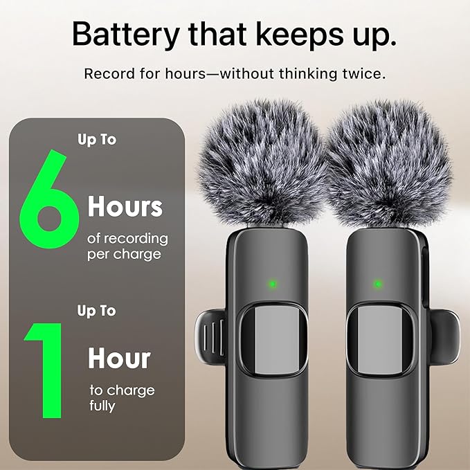 Mini Mic Pro – #1 Microphone for iPhone & Android, Wireless Mini Microphone - Image 5