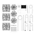 GAMDIAS Aeolus P2-1203U 120mm ARGB PWM Fan, Include Reverse Fan Blade x3 - Image 20