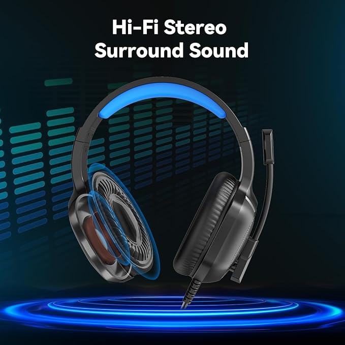 A36 Gaming Headset with Microphone - Image 2