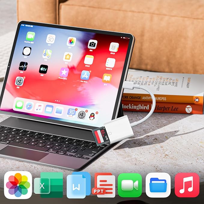 USB C SD Card Reader, Type C SD Memory Card Reader Micro SD Card Reader - Image 6