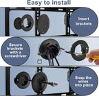 3in TV Cable Hider Wall Kit, YCLYC Large TV Cord Hider - Image 4