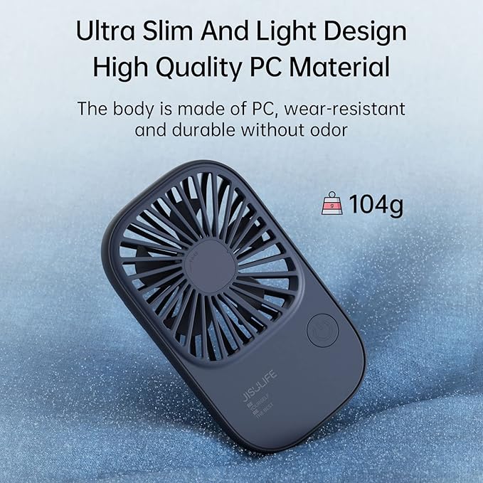 JISULIFE Handheld Mini Lash Fan - Image 4
